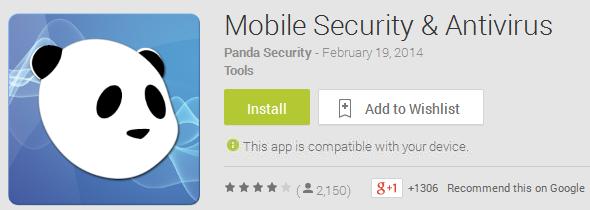 Panda Mobile Security Google Play