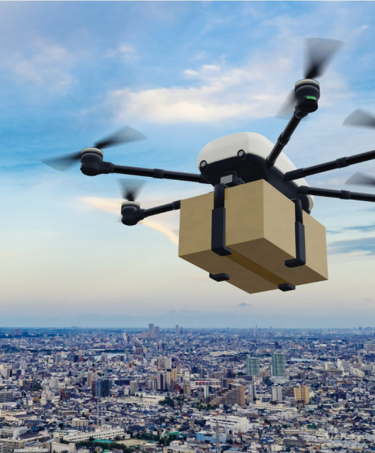Когда начнут доставлять товары с помощью дронов?