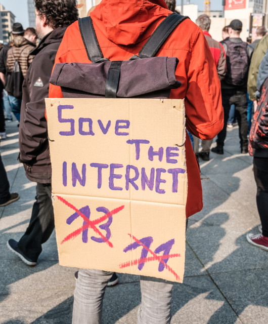 Ситуация с авторским правом и свободой Интернета в Европе